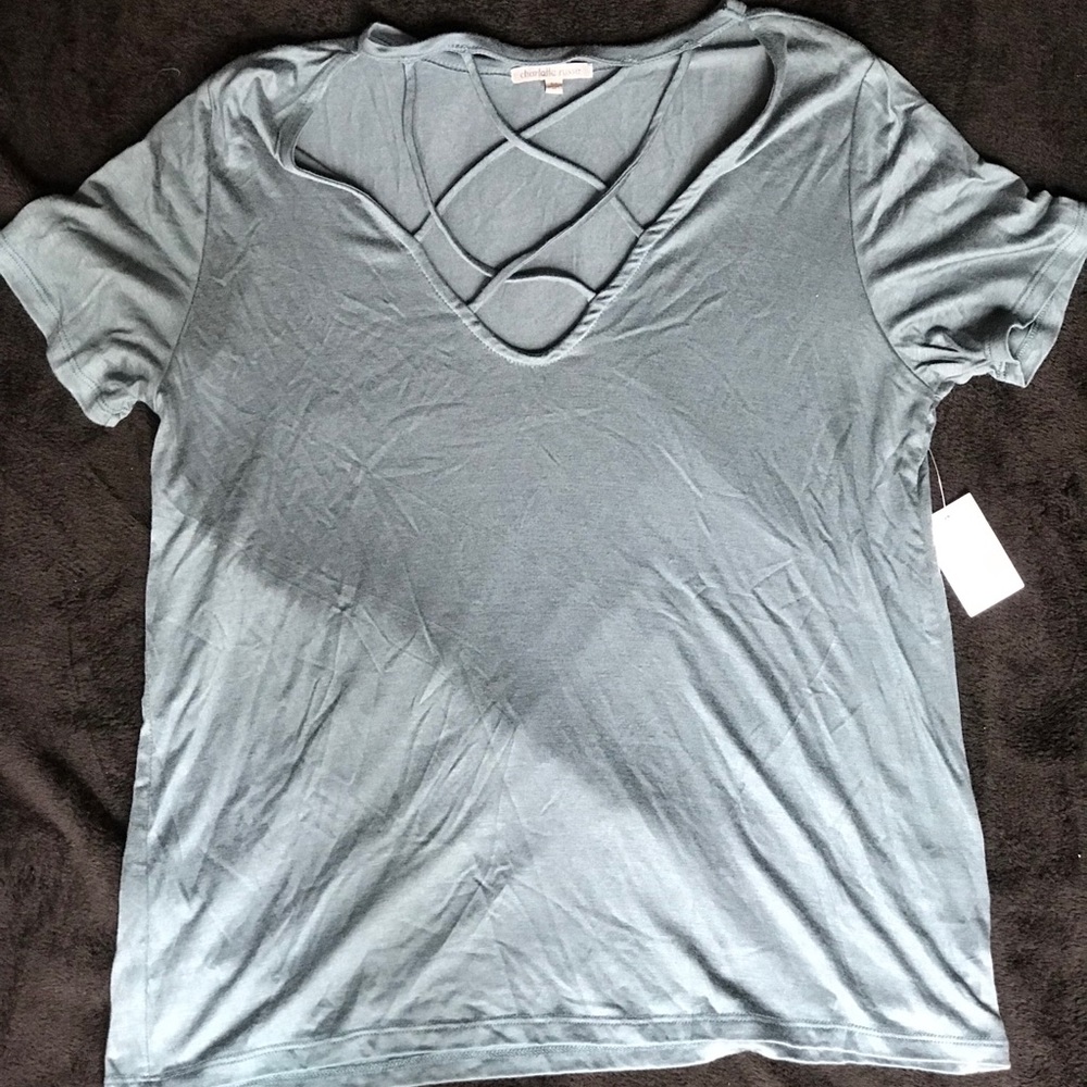 Caged Sleeve t-shirt